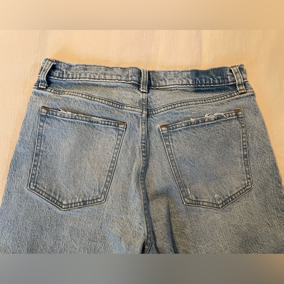 Abercrombie & Fitch Light Blue Straight Leg Women's Jeans - Picture 3 of 5